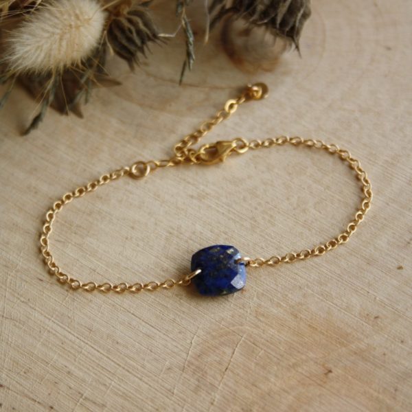 Bracelet Manon lapis lazuli Tik Tik création