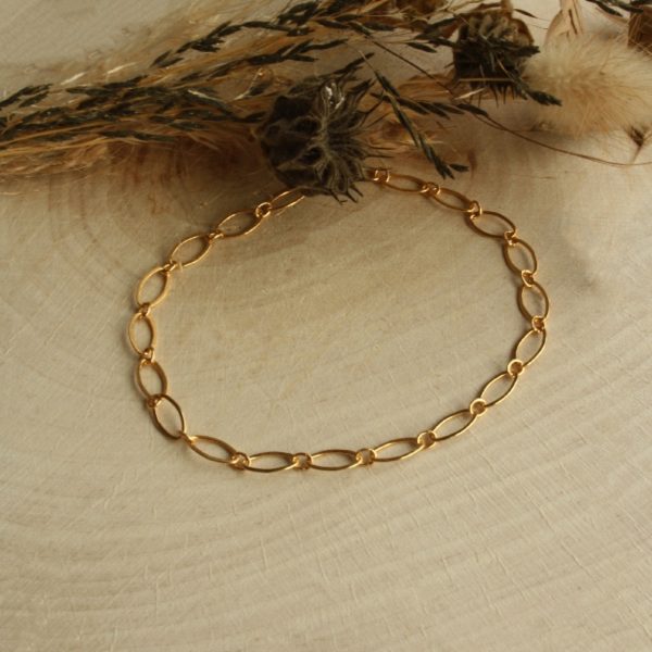 Charlotte bracelet à personnaliser gold filled Tik Tik création